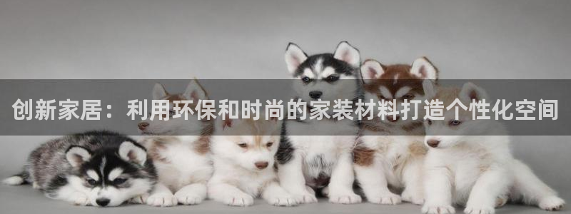 沐鸣2平台测速地址：创新家居：利用环保和时尚的家装材料打造个